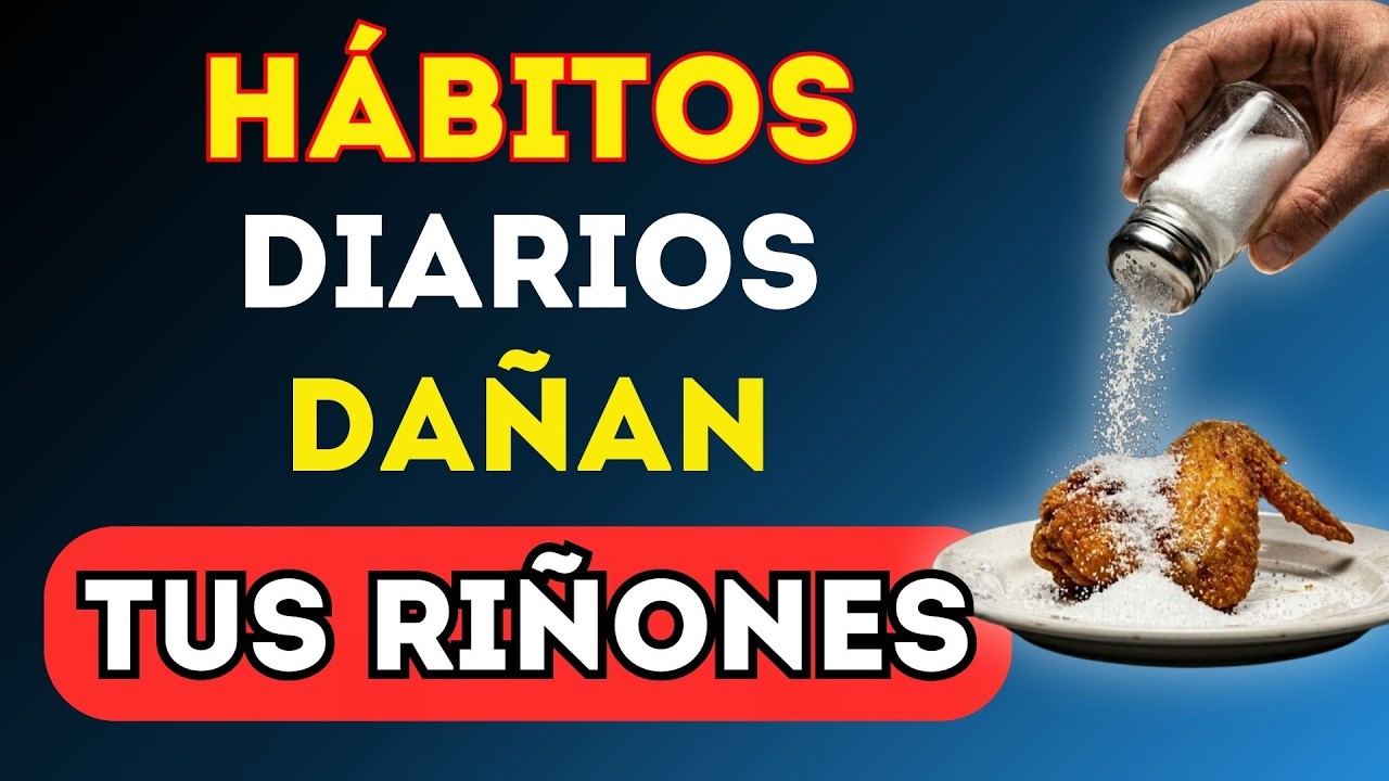 8 HÁBITOS Peligrosos que DAÑAN tus RIÑONES (Insuficiencia Renal)