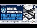 Curso WordPress de Cero a experto【Contratar y Registrar Dominio 】✅ 07