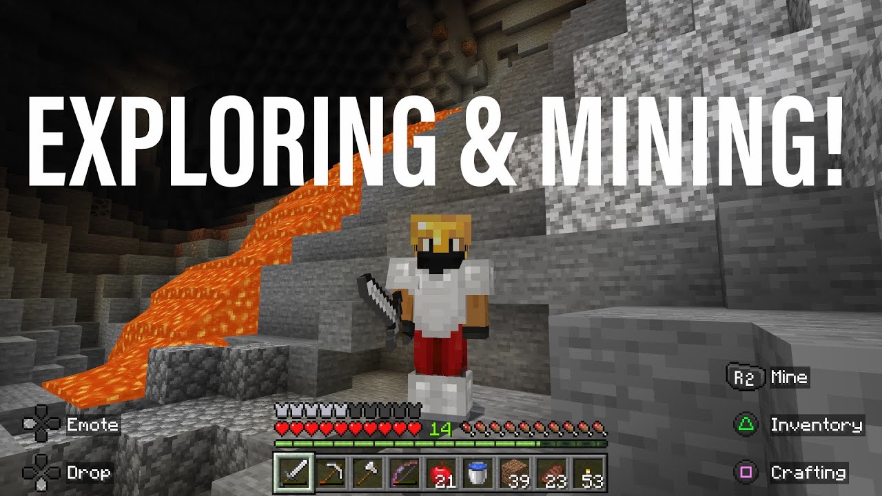 MINECRAFT - Exploring & Mining [16] - YouTube