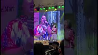 Ching Salubre sings "HIBLA" (Kuerdas original) at the 33rd Philippine Travel Mart (2022) at SMX MOA