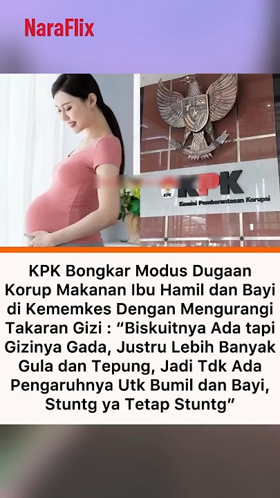 Subsidi untuk ibu hamil pun ikut di korupsi #shorts #news