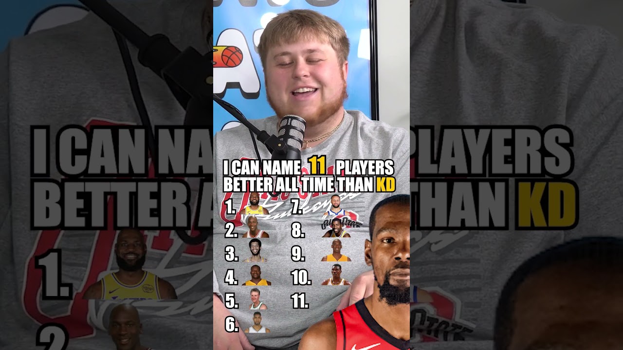 How many players are BETTER than Kevin Durant🚨 #nba #basketball
