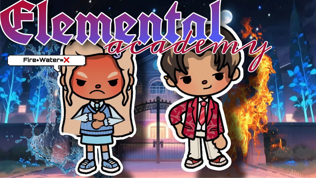 Element Academy 📚💕 WITH VOICES 📚💕 [Full Movie] 📚💕 Toca Shimmer