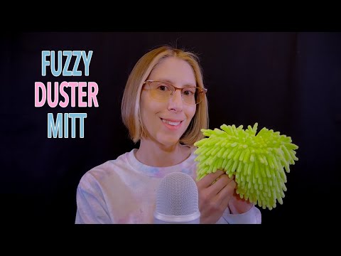 ASMR | Dusting Glove - fabric sounds, fluffing, wiping