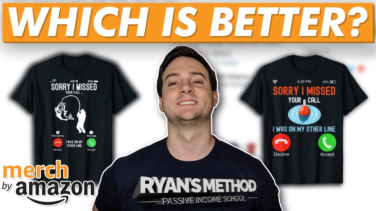 Redesigning Your Amazon Merch TShirts 👕 01 YouTube