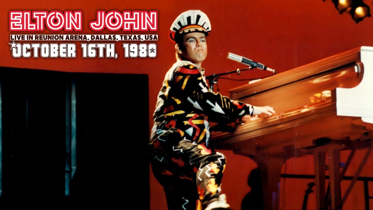 Elton John Live in Dallas (October 16th, 1980) YouTube