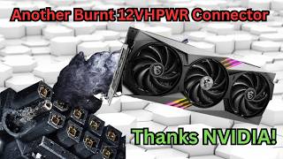 Another Burnt 12Vhpwr Connector On An Rtx 4090.