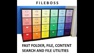 Fileboss   find and open folders fast versus explorer demo screenshot 1
