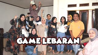 MINI VLOG LEBARAN MAIN GAME BARENG KELUARGA