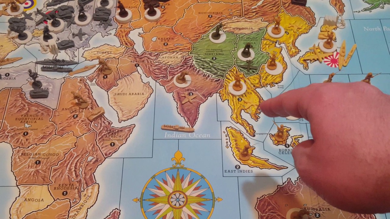 Axis and Allies Classic The Rising Star YouTube