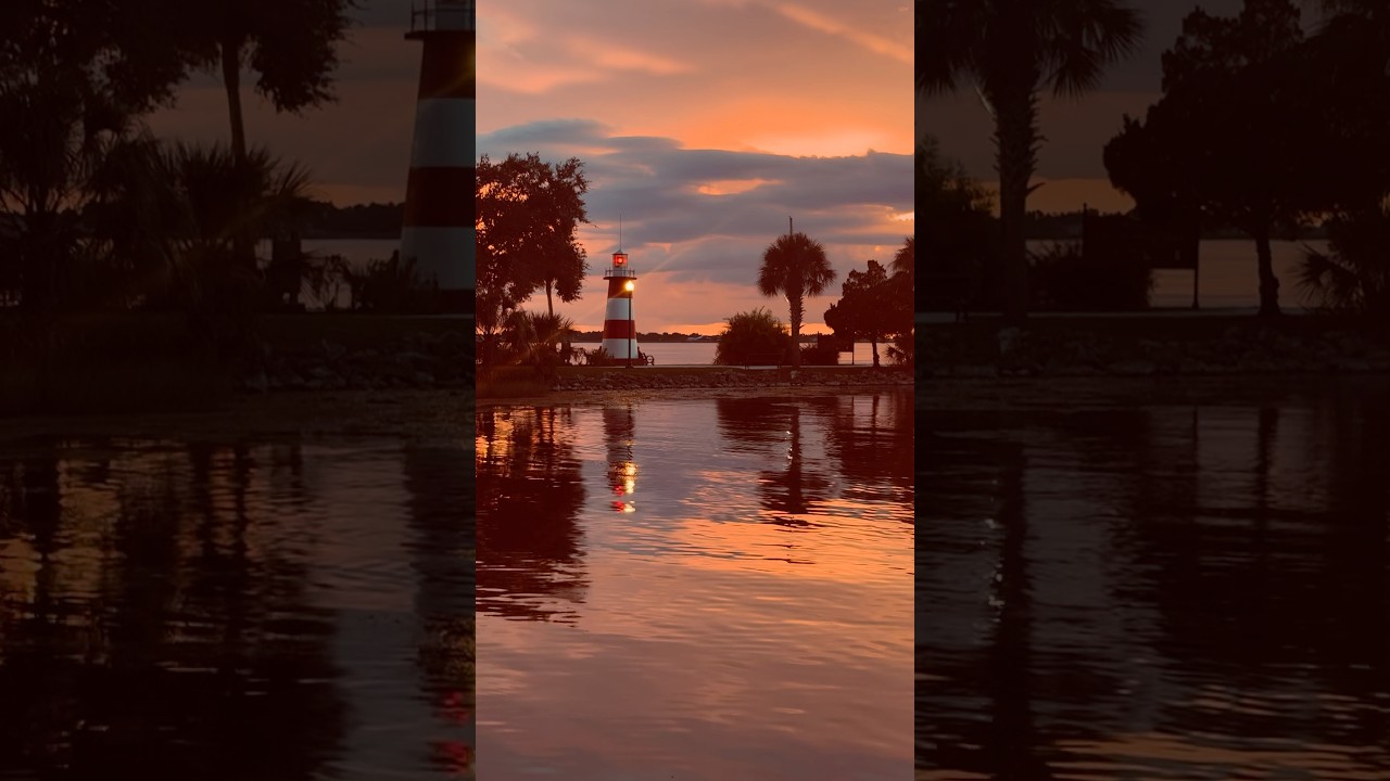 Sunset serenity in Mount Dora, Florida.