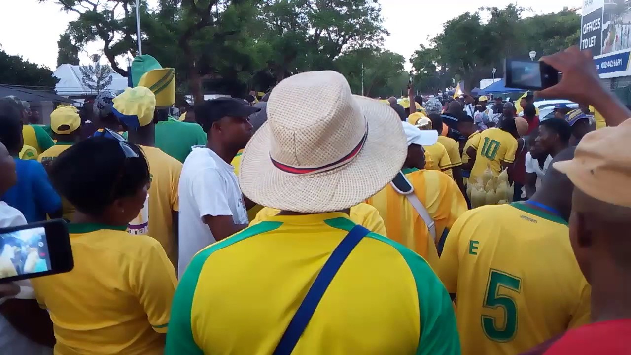 Mamelodi Sundowns fans in high spirit after game against Orlando ...