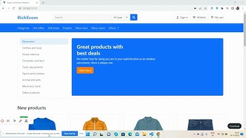 Vuejs Free Ecommerce Website Template Home Page 2 - Vue 3