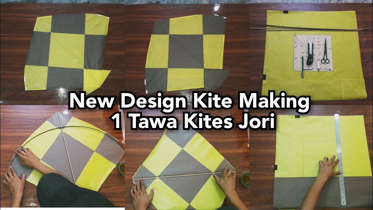 1 tawa kite making at home. how to make a kite. tawa kite banane ka