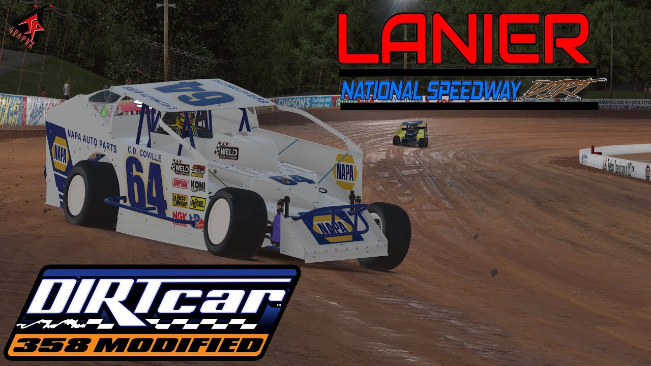 iRacing - 358 Modifieds - Lanier Speedway 02.18.23 - YouTube