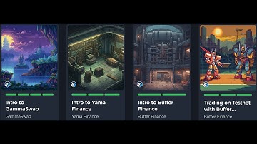 Layer3 General Quests - Intro to GammaSwap, Buffer Finance, Yama Finance
