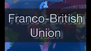 What if Britain and France united (Franco-British Union) | HOI4 Timelapse