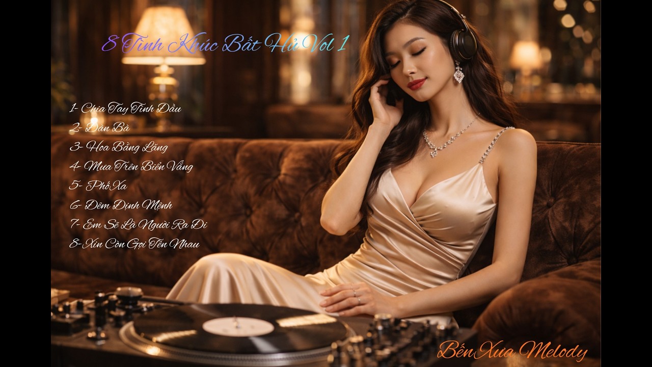 Nhạc Tuyển Chọn Album | 8 Tình Khúc Bất Hủ | Vol. 1 | Cover Bến Xưa Melody 
