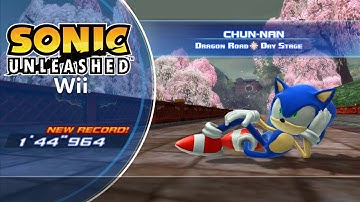 [WR] Sonic Unleashed (Wii) Dragon Road [Day] 1