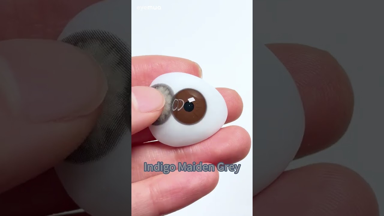 Natural and comfortable colored contact lens for brown eyes🙌✨