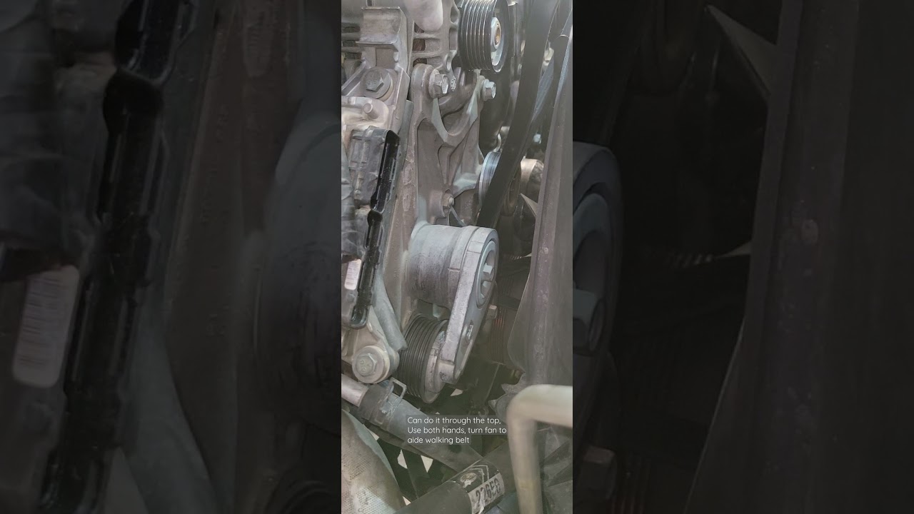 С чего начать? Установка поликлинового ремня при включённом вентиляторе. Утечка топлива Duramax L...