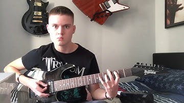 The Heart From Your Hate by Trivium Guitar Cover on Ibanez GRG7221QA-TKS