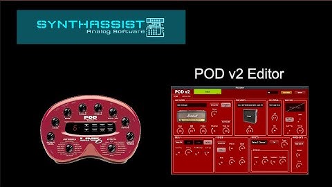 Line6 POD 2.0 Editor & Librarian (Version 2.0)