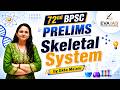 BPSC Prelims 2026 | General Science PYQs | SKELETAL SYSTEM | By Ekta Ma'am