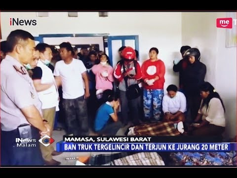 Truk Pengungsi Gempa Mamasa Masuk Jurang 20 Meter, 5 Tewas - iNews Malam 13/11