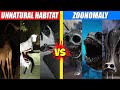 Unnatural habitat vs zoonomaly monsters fights  spore