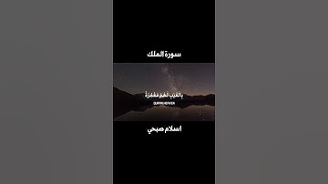 هذا هو جزاء الذين يخشون ربهم بالغيب | اسلام صبحي | سورة الملك