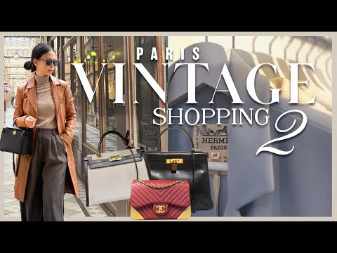 パリのヴィンテージストア巡りをしながらショッピング第2段🇫🇷