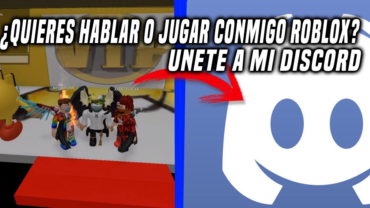 Quieres Hablar Conmigo O Jugar Roblox Unete A Mi Server - 