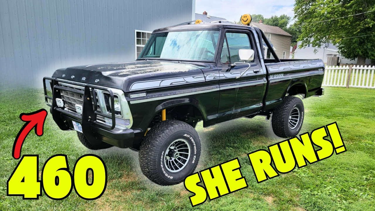 Ultra Rare 79 F150 Runs for the First Time in 20 Years! - YouTube