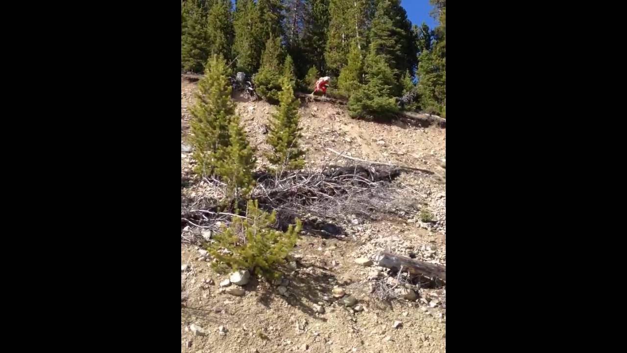 Rock Skiing Fail on Closing Weekend at Big Sky Resort || ViralHog
