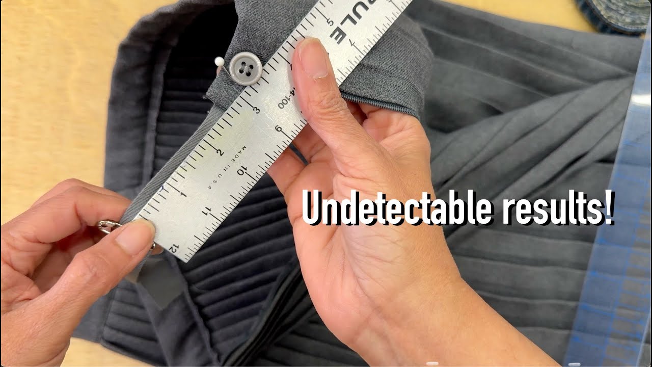 Adding 3 1/2 INCHES to waist of a PLEATED SKIRT??