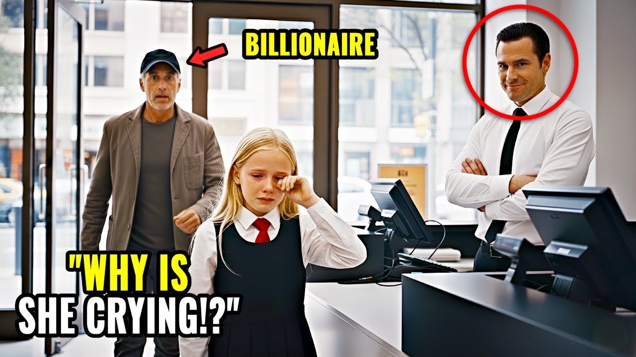 Undercover Billionaire Walks Into His Store, Finds His Maid's Daughter Crying—Truth Breaks His Heart