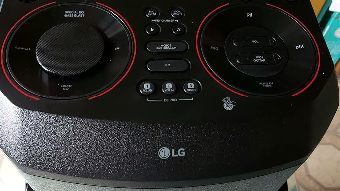 Altavoz LG XBOOM ON9 2000W Negra