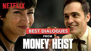 Best Dialogues From Money Heist | La Cast De Papel | Netflix India