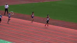 2018 0624 宮崎県学童大会 男子6年生100m 予選5組