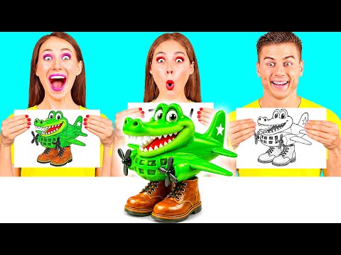 Who Draws it Better Take The Prize | Creative Art Battle by Fun Teen