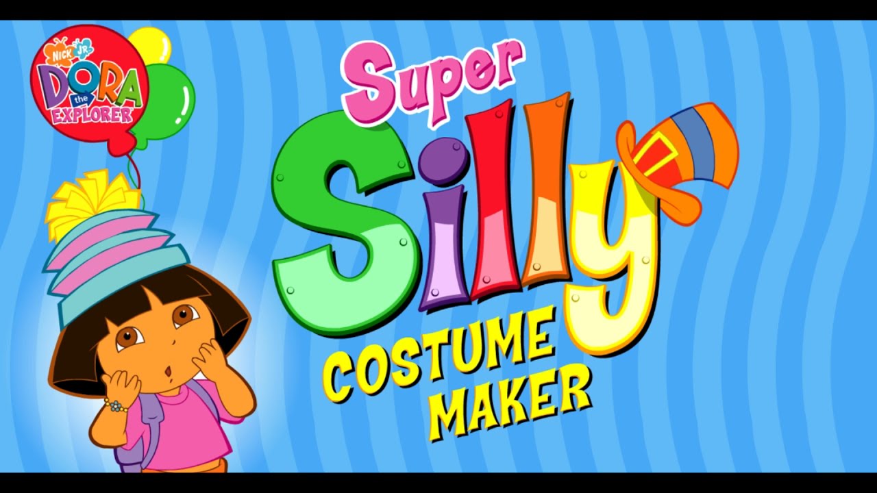 Dora's Super Silly Costume Maker - Old Flash Games