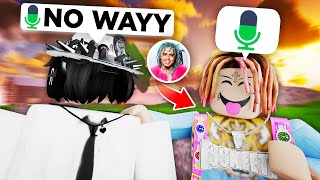 I Played Roblox With A FAMOUS RAPPER... (Ft. Lil Pump)