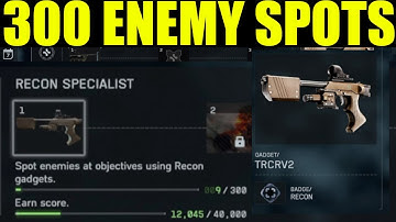 bf6 - how to spot enemies at objectives using recon gadgets (unlock tracer dart)