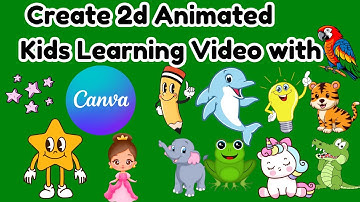 How to Create Animated Educational Video - Easy Animation Tutorial for Letters – Canva Tutorial
