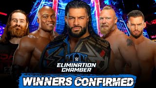 WWE Elimination Chamber 2023 Winner's 💯 Confirmed