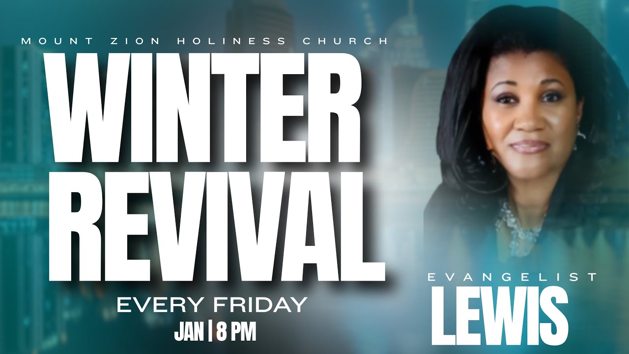 🔥2026 Winter Revival | Evangelist Vera Lewis | Friday Night Fire