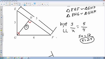7.3 Use Similar Right Triangles