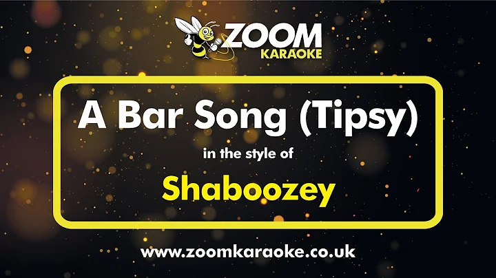 Shaboozey - A Bar Song (Tipsy) (Karaoke Version) with Lyrics On Screen