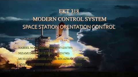 SPACE STATION ORIENTATION CONTROL (EKT318)